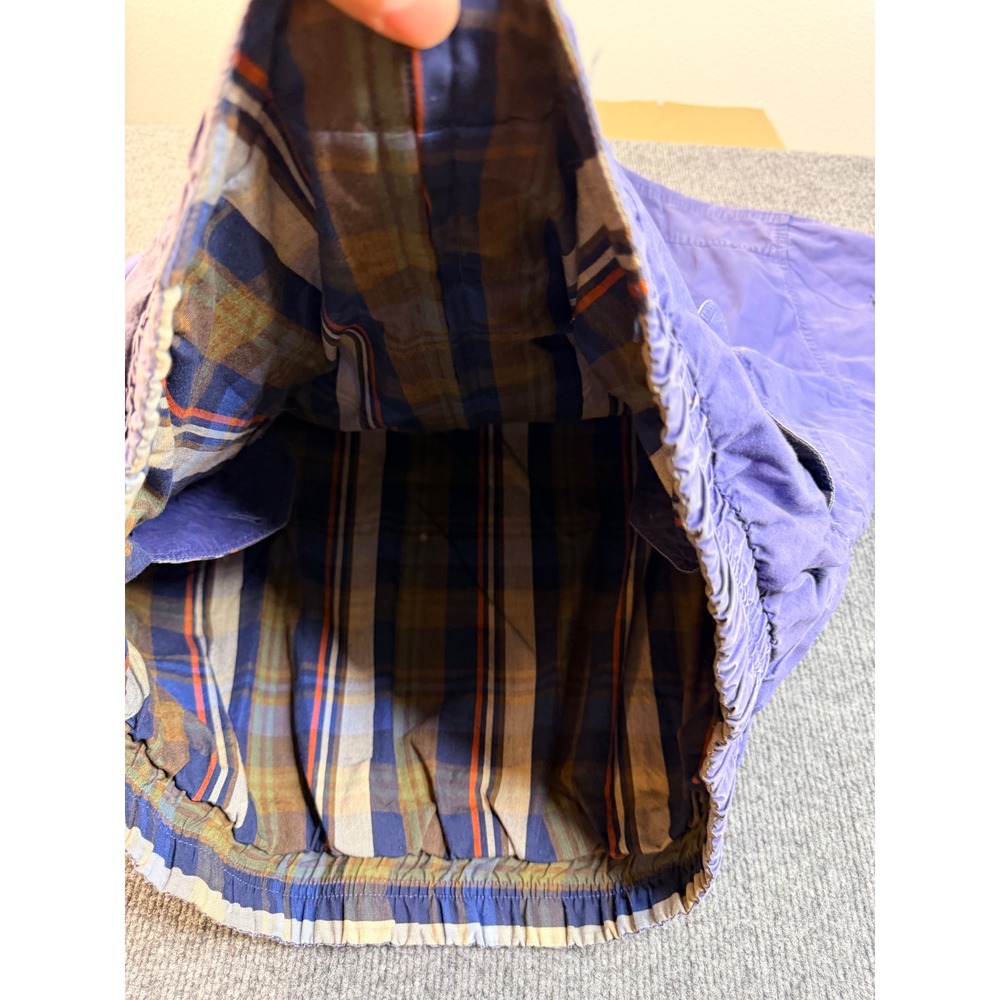Vintage Nico-Boco Purple Bomber Jacket Mens 105 L Flannel Lined Y2K Streetwear - Picture 5 of 8